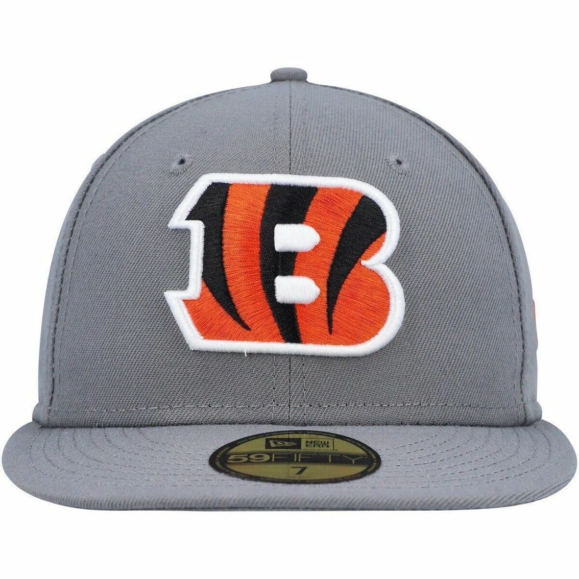 New Era Men's Graphite Cincinnati Bengals Storm II 59FIFTY Fitted Hat 5 New Era Men's Graphite Cincinnati Bengals Storm II 59FIFTY Fitted Hat - Image 3