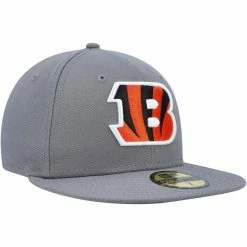 New Era Men's Graphite Cincinnati Bengals Storm II 59FIFTY Fitted Hat 9 New Era Men's Graphite Cincinnati Bengals Storm II 59FIFTY Fitted Hat -Fanatics DSCO1153017967 1925 ALT3