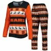 FOCO Women's Navy Chicago Bears Holiday Ugly Pajama Set -Fanatics DSCO1153018066 1320