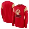 Nike Men's Heathered Scarlet San Francisco 49ers Slub Rewind Playback Helmet Long Sleeve T-Shirt 2 Nike Men's Heathered Scarlet San Francisco 49ers Slub Rewind Playback Helmet Long Sleeve T-Shirt -Fanatics DSCO1153018257 4639