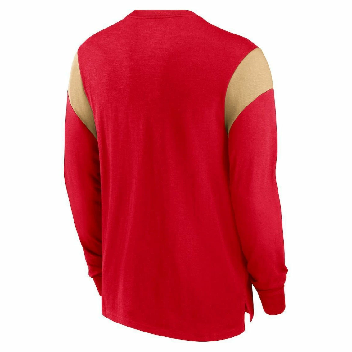 Nike Men's Heathered Scarlet San Francisco 49ers Slub Rewind Playback Helmet Long Sleeve T-Shirt 6 Nike Men's Heathered Scarlet San Francisco 49ers Slub Rewind Playback Helmet Long Sleeve T-Shirt - Image 4