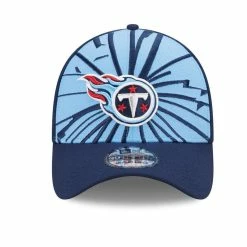 New Era Men's Light Blue/Navy Tennessee Titans Shattered 39THIRTY Flex Hat -Fanatics DSCO1153018573 1191 ALT2