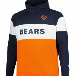 New Era Men's Orange/Navy Chicago Bears Big & Tall Current Colorblock Raglan Fleece Pullover Hoodie 8 New Era Men's Orange/Navy Chicago Bears Big & Tall Current Colorblock Raglan Fleece Pullover Hoodie -Fanatics DSCO1153019836 2294 ALT2