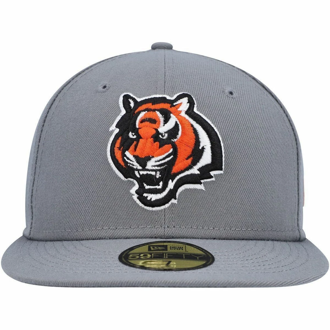 New Era Men's Graphite Cincinnati Bengals Storm II Alternate Logo 59FIFTY Fitted Hat 5 New Era Men's Graphite Cincinnati Bengals Storm II Alternate Logo 59FIFTY Fitted Hat - Image 3