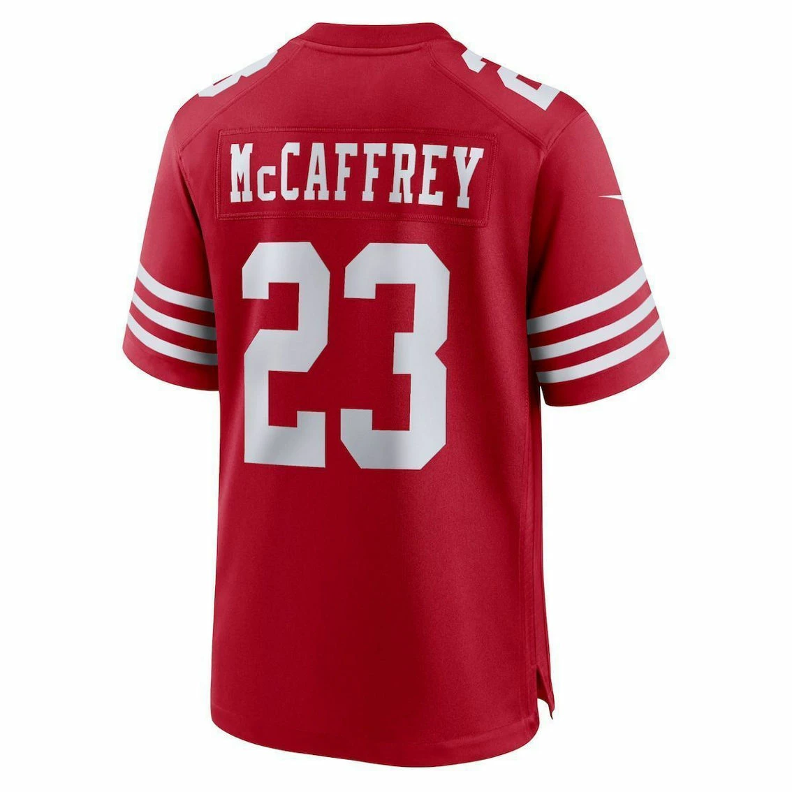 Nike Men's Christian McCaffrey Scarlet San Francisco 49ers Game Player Jersey 6 Nike Men's Christian McCaffrey Scarlet San Francisco 49ers Game Player Jersey - Image 4