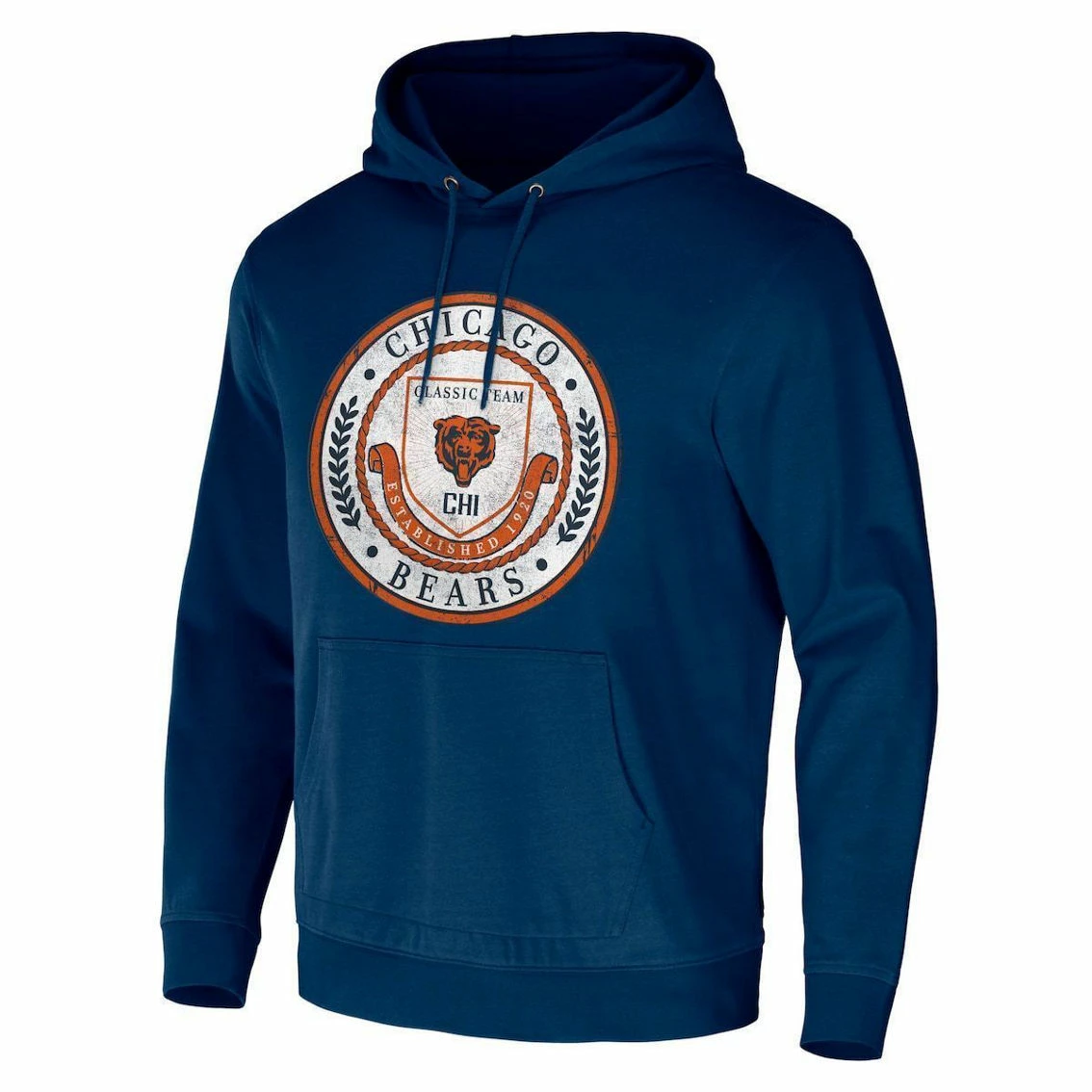 Men's NFL X Darius Rucker Collection By Fanatics Navy Chicago Bears Washed Pullover Hoodie 5 Men's NFL X Darius Rucker Collection By Fanatics Navy Chicago Bears Washed Pullover Hoodie - Image 3