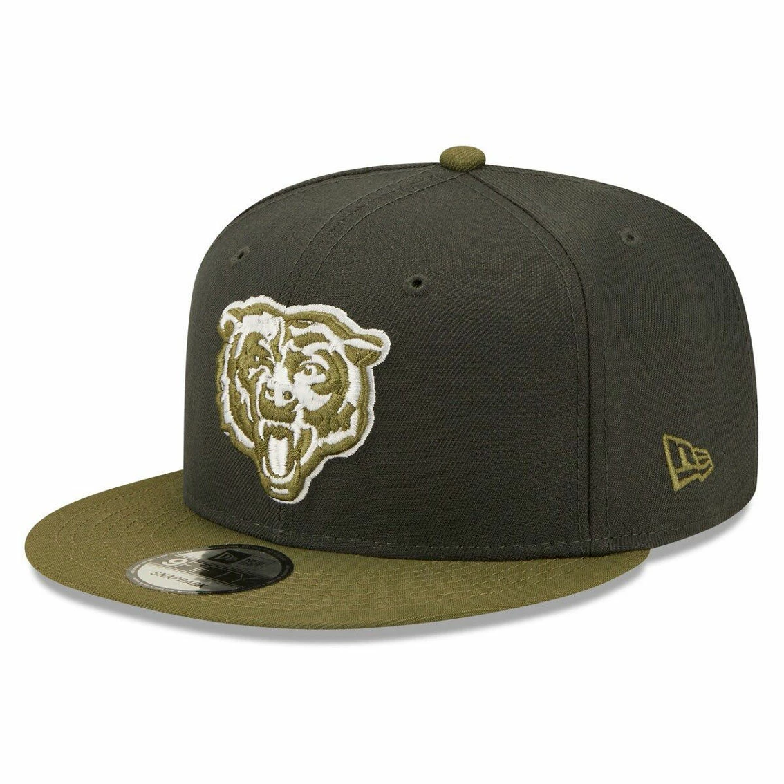 New Era Men's Graphite/Olive Chicago Bears Two-Tone Color Pack 9FIFTY Snapback Hat 3 New Era Men's Graphite/Olive Chicago Bears Two-Tone Color Pack 9FIFTY Snapback Hat