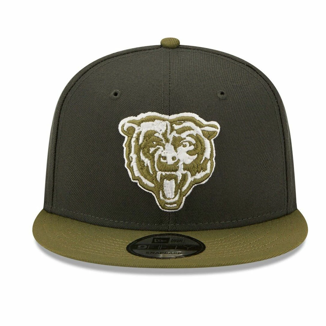 New Era Men's Graphite/Olive Chicago Bears Two-Tone Color Pack 9FIFTY Snapback Hat 5 New Era Men's Graphite/Olive Chicago Bears Two-Tone Color Pack 9FIFTY Snapback Hat - Image 3