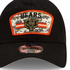 New Era Youth Black/Camo Chicago Bears 2021 Salute To Service Trucker 9TWENTY Snapback Adjustable Hat 8 New Era Youth Black/Camo Chicago Bears 2021 Salute To Service Trucker 9TWENTY Snapback Adjustable Hat -Fanatics DSCO1153020765 1007 ALT2