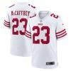 Nike Men's Christian McCaffrey White San Francisco 49ers Game Player Jersey 2 Nike Men's Christian McCaffrey White San Francisco 49ers Game Player Jersey -Fanatics DSCO1153021306 3550