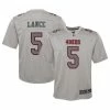 Nike Youth Trey Lance Gray San Francisco 49ers Atmosphere Game Jersey 2 Nike Youth Trey Lance Gray San Francisco 49ers Atmosphere Game Jersey -Fanatics DSCO1153021529 1927
