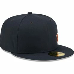 New Era Men's Navy Chicago Bears Flawless 59FIFTY Fitted Hat 9 New Era Men's Navy Chicago Bears Flawless 59FIFTY Fitted Hat -Fanatics DSCO1153021963 1320 ALT3