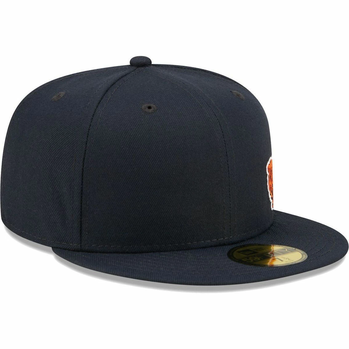 New Era Men's Navy Chicago Bears Flawless 59FIFTY Fitted Hat 6 New Era Men's Navy Chicago Bears Flawless 59FIFTY Fitted Hat - Image 4