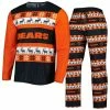 FOCO Men's Navy Chicago Bears Team Ugly Pajama Set 2 FOCO Men's Navy Chicago Bears Team Ugly Pajama Set -Fanatics DSCO1153022277 1320