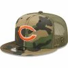 New Era Men's Camo/Olive Chicago Bears Trucker 9FIFTY Snapback Hat 2 New Era Men's Camo/Olive Chicago Bears Trucker 9FIFTY Snapback Hat -Fanatics DSCO1153022434 BGrd