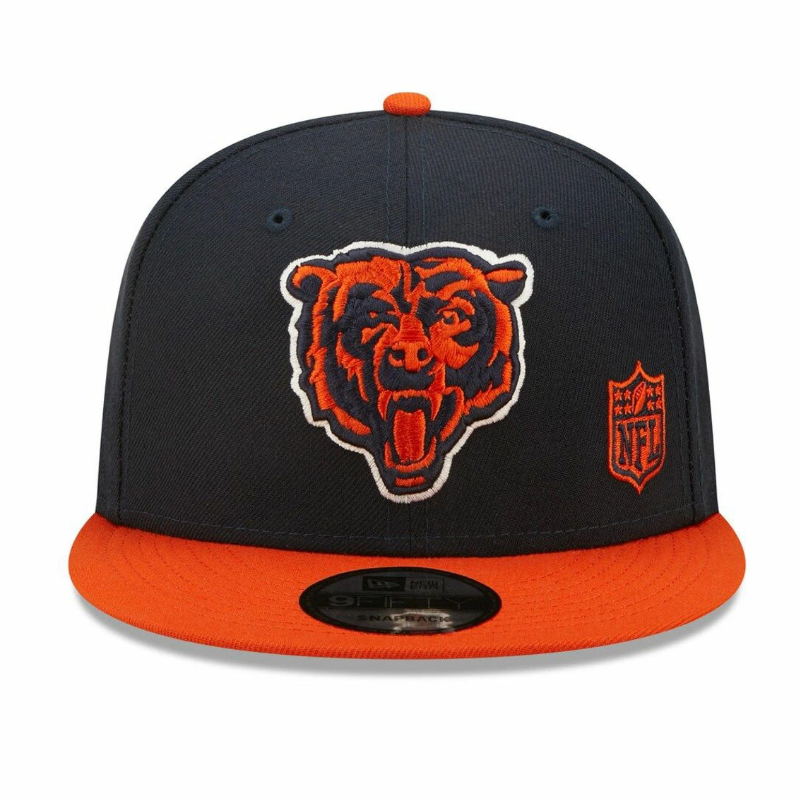 New Era Men's Navy/Orange Chicago Bears Flawless 9FIFTY Snapback Hat 5 New Era Men's Navy/Orange Chicago Bears Flawless 9FIFTY Snapback Hat - Image 3