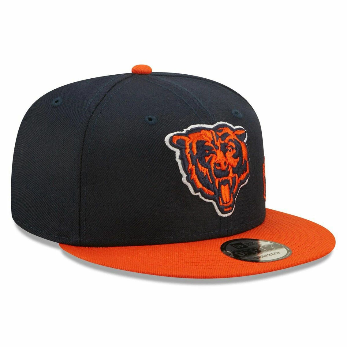 New Era Men's Navy/Orange Chicago Bears Flawless 9FIFTY Snapback Hat 6 New Era Men's Navy/Orange Chicago Bears Flawless 9FIFTY Snapback Hat - Image 4