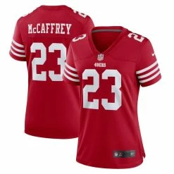 Nike Women's Christian McCaffrey Scarlet San Francisco 49ers Game Player Jersey -Fanatics DSCO1153023104 2946 ALT1