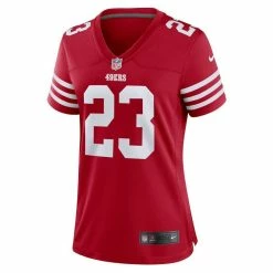 Nike Women's Christian McCaffrey Scarlet San Francisco 49ers Game Player Jersey -Fanatics DSCO1153023104 2946 ALT2