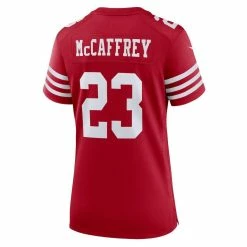 Nike Women's Christian McCaffrey Scarlet San Francisco 49ers Game Player Jersey -Fanatics DSCO1153023104 2946 ALT3
