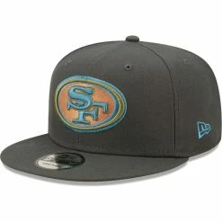 New Era Men's Graphite San Francisco 49ers Color Pack Multi 9FIFTY Snapback Hat 7 New Era Men's Graphite San Francisco 49ers Color Pack Multi 9FIFTY Snapback Hat -Fanatics DSCO1153023652 1925 ALT1