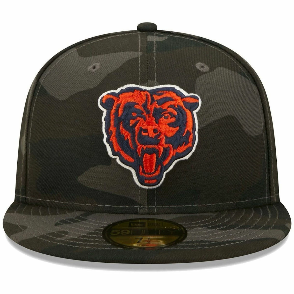 New Era Men's Black Chicago Bears Camo 59FIFTY Fitted Hat 5 New Era Men's Black Chicago Bears Camo 59FIFTY Fitted Hat - Image 3
