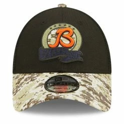 Men's New Era Black/Camo Chicago Bears 2022 Salute To Service 9FORTY Snapback Trucker Hat 8 Men's New Era Black/Camo Chicago Bears 2022 Salute To Service 9FORTY Snapback Trucker Hat -Fanatics DSCO1153023886 1007 ALT2