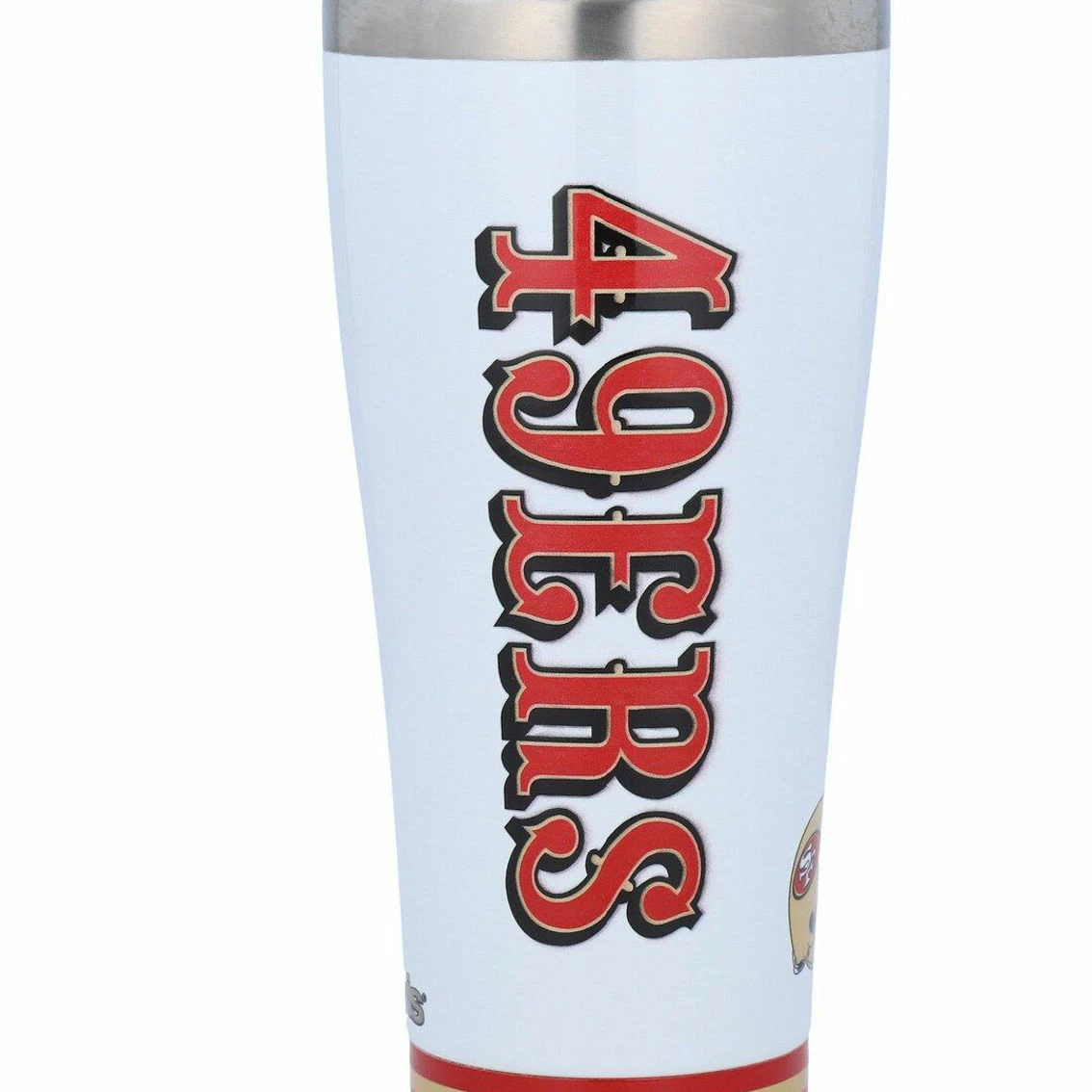Tervis San Francisco 49ers 30oz. Arctic Stainless Steel Tumbler 6 Tervis San Francisco 49ers 30oz. Arctic Stainless Steel Tumbler - Image 4