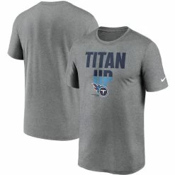Nike Men's Heathered Charcoal Tennessee Titans Legend Local Phrase Performance T-Shirt