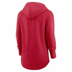 Nike Women's Scarlet San Francisco 49ers Minimal Statement Raglan Funnel Neck Pullover Hoodie 9 Nike Women's Scarlet San Francisco 49ers Minimal Statement Raglan Funnel Neck Pullover Hoodie -Fanatics DSCO1153024433 2946 ALT3