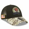 New Era Youth Black/Camo Chicago Bears 2022 Salute To Service 9FORTY Snapback Trucker Hat 2 New Era Youth Black/Camo Chicago Bears 2022 Salute To Service 9FORTY Snapback Trucker Hat -Fanatics DSCO1153024555 1007