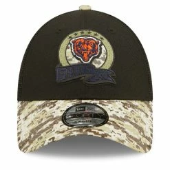 New Era Youth Black/Camo Chicago Bears 2022 Salute To Service 9FORTY Snapback Trucker Hat 8 New Era Youth Black/Camo Chicago Bears 2022 Salute To Service 9FORTY Snapback Trucker Hat -Fanatics DSCO1153024555 1007 ALT2