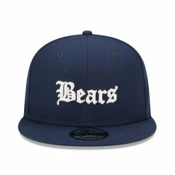 Men's New Era Navy Chicago Bears Gothic Script 9FIFTY Snapback Hat -Fanatics DSCO1153024788 1320 ALT2
