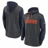 Nike Men's Heathered Charcoal/Navy Chicago Bears Surrey Legacy Pullover Hoodie 1 Nike Men's Heathered Charcoal/Navy Chicago Bears Surrey Legacy Pullover Hoodie -Fanatics DSCO1153024914 4135