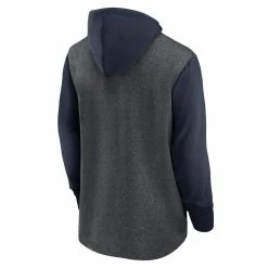 Nike Men's Heathered Charcoal/Navy Chicago Bears Surrey Legacy Pullover Hoodie 9 Nike Men's Heathered Charcoal/Navy Chicago Bears Surrey Legacy Pullover Hoodie -Fanatics DSCO1153024914 4135 ALT3