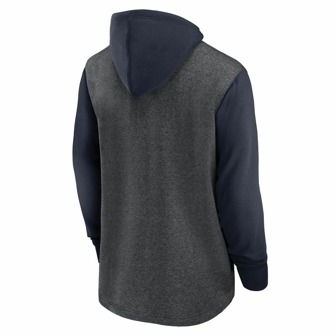 Nike Men's Heathered Charcoal/Navy Chicago Bears Surrey Legacy Pullover Hoodie 6 Nike Men's Heathered Charcoal/Navy Chicago Bears Surrey Legacy Pullover Hoodie - Image 4
