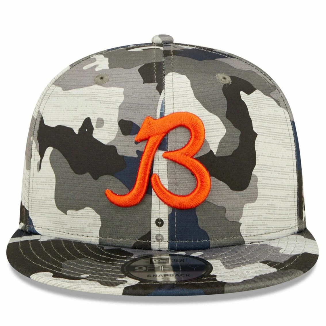 New Era Men's Camo Chicago Bears 2022 NFL Training Camp Official Script 9FIFTY Snapback Adjustable Hat 5 New Era Men's Camo Chicago Bears 2022 NFL Training Camp Official Script 9FIFTY Snapback Adjustable Hat - Image 3