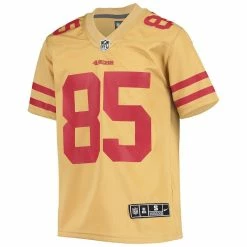 Nike Youth George Kittle Gold San Francisco 49ers Inverted Team Game Jersey -Fanatics DSCO1153025309 1853 ALT2