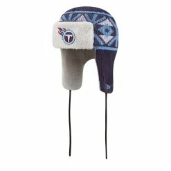 New Era Men's Navy Tennessee Titans Knit Trapper Hat