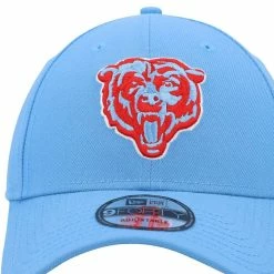 Men's New Era Light Blue Chicago Bears Head The League 9FORTY Adjustable Hat 8 Men's New Era Light Blue Chicago Bears Head The League 9FORTY Adjustable Hat -Fanatics DSCO1153025664 1191 ALT2