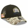 New Era Men's Black/Camo Tennessee Titans 2022 Salute To Service 9FORTY Snapback Trucker Hat 2 New Era Men's Black/Camo Tennessee Titans 2022 Salute To Service 9FORTY Snapback Trucker Hat -Fanatics DSCO1153026160 1007