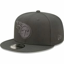 New Era Men's Graphite Tennessee Titans Color Pack 9FIFTY Snapback Hat