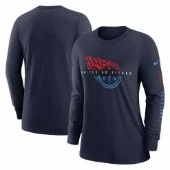 Nike Women's Navy Tennessee Titans Prime Split Long Sleeve T-Shirt 7 Nike Women's Navy Tennessee Titans Prime Split Long Sleeve T-Shirt -Fanatics DSCO1153026294 1320 ALT1