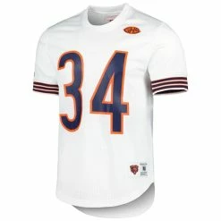 Mitchell & Ness Men's Walter Payton White Chicago Bears Retired Player Name & Number Mesh Top -Fanatics DSCO1153026399 3550 ALT2