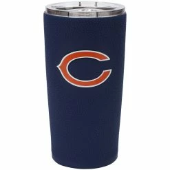 The Memory Company Chicago Bears 20oz. Stainless Steel With Silicone Wrap Tumbler