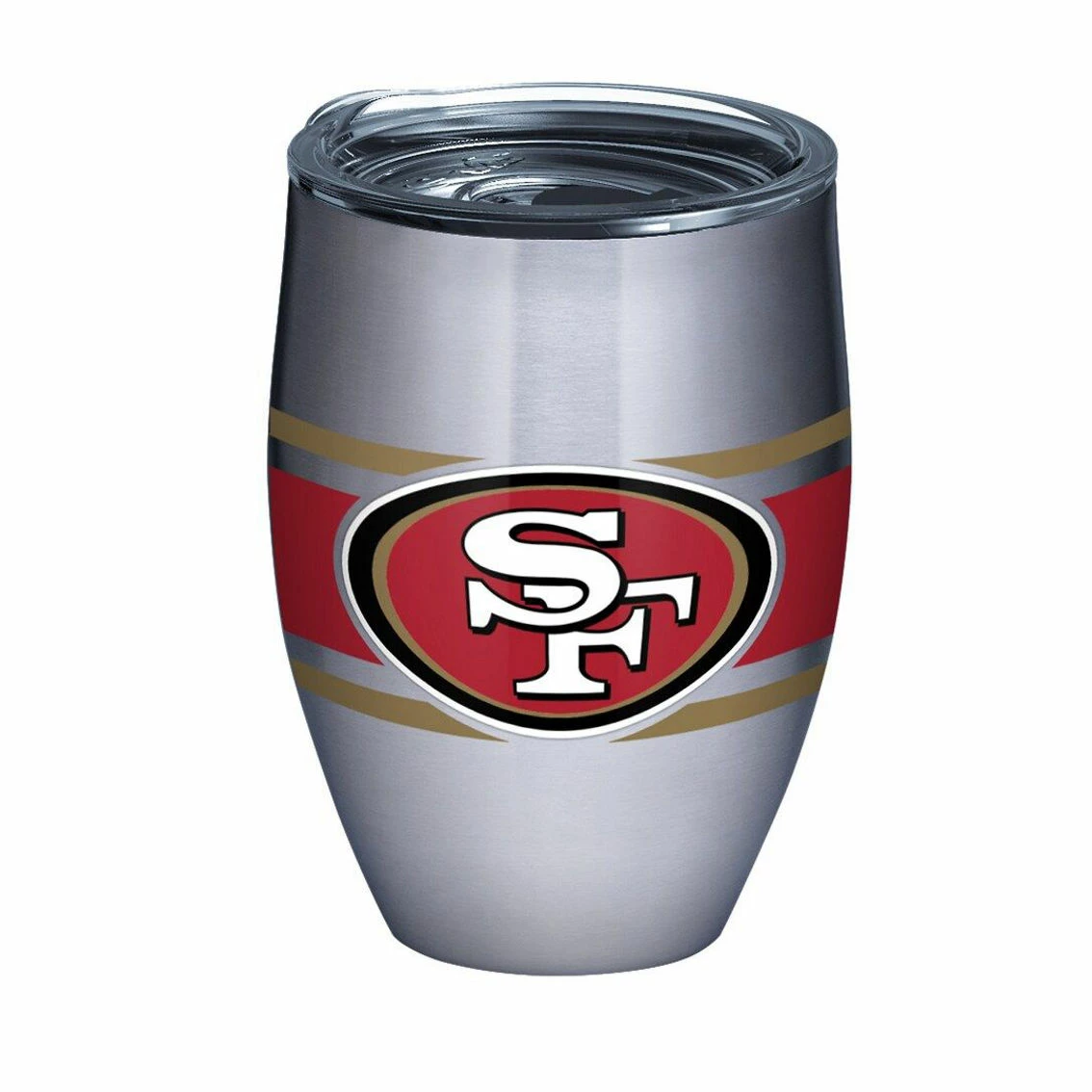 Tervis San Francisco 49ers 12oz. Stripes Wine Tumbler 4 Tervis San Francisco 49ers 12oz. Stripes Wine Tumbler - Image 2