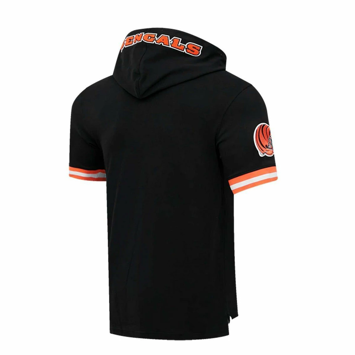 Pro Standard Men's Ja'Marr Chase Black Cincinnati Bengals Player Name & Number Hoodie T-Shirt 6 Pro Standard Men's Ja'Marr Chase Black Cincinnati Bengals Player Name & Number Hoodie T-Shirt - Image 4