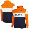 New Era Men's Orange/Navy Chicago Bears Big & Tall Throwback Colorblock Fleece Raglan Pullover Hoodie 1 New Era Men's Orange/Navy Chicago Bears Big & Tall Throwback Colorblock Fleece Raglan Pullover Hoodie -Fanatics DSCO1153027179 ANGEBL