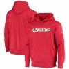 Nike Men's Scarlet San Francisco 49ers Wordmark Performance Pullover Hoodie -Fanatics DSCO1153027522 2946