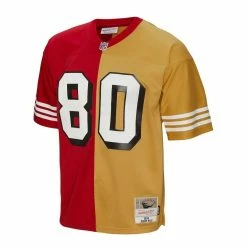 Mitchell & Ness Men's Jerry Rice Scarlet/Gold San Francisco 49ers 1994 Split Legacy Replica Jersey 8 Mitchell & Ness Men's Jerry Rice Scarlet/Gold San Francisco 49ers 1994 Split Legacy Replica Jersey -Fanatics DSCO1153028047 GOLDRE ALT2